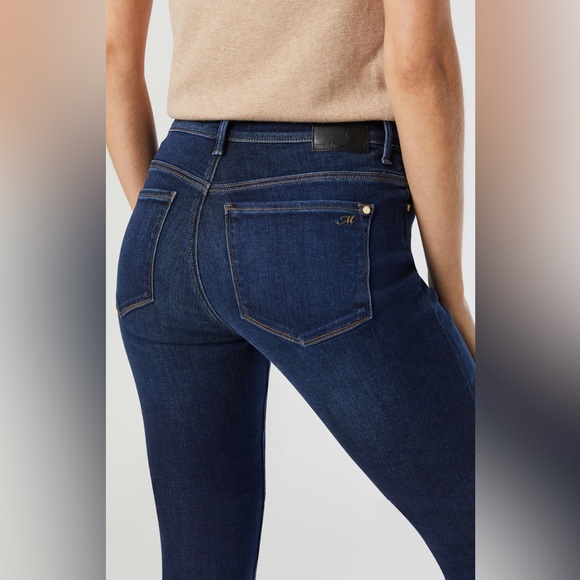 Mavi Alissa Dark Blue High Rise Super Skinny Jeans Size 27 NWT - Picture 3 of 10